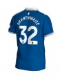 Billige Everton Jarrad Branthwaite #32 Hjemmedrakt 2023-24 Kortermet